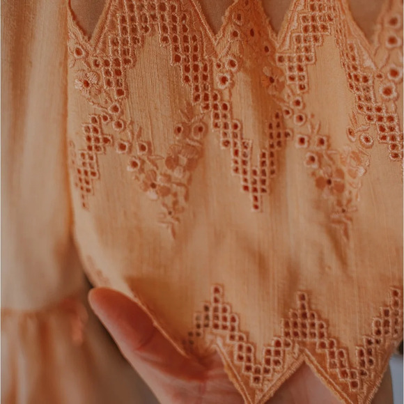 Vintage silk lace dress - Picture 9 of 15